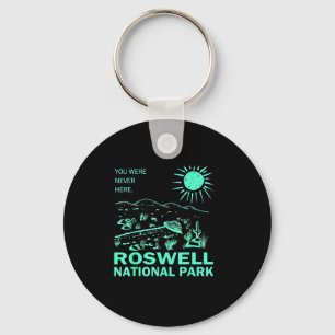 Roswell National Park New Mexico  Key Ring