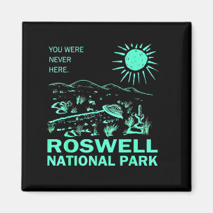 Roswell National Park New Mexico  Magnet