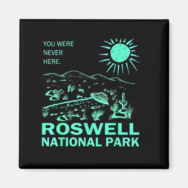Roswell National Park New Mexico  Magnet (Front)