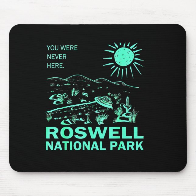 Roswell National Park New Mexico  Mouse Mat (Front)