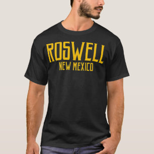 Roswell New Meico NM Vintage Tet Amber Print  T-Shirt