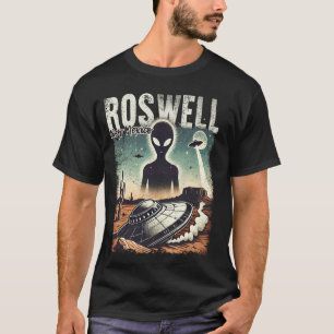Roswell New Mexico 1947 Alien Abduction UFO Crash T-Shirt