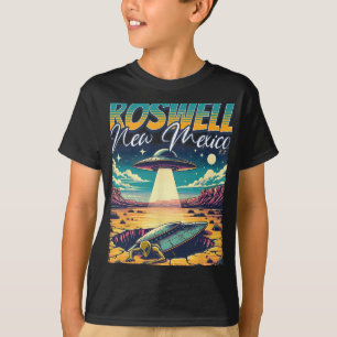 Roswell New Mexico 1947 Alien Abduction Ufo Crash T-Shirt