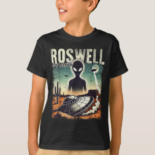 Roswell New Mexico 1947 Alien Abduction Ufo Crash  T-Shirt