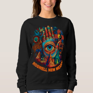 Roswell New Mexico 1947 UFO Crash Alien Commemorat Sweatshirt