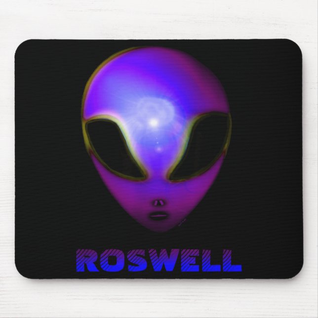 Roswell New Mexico Alien  Mouse Mat (Front)