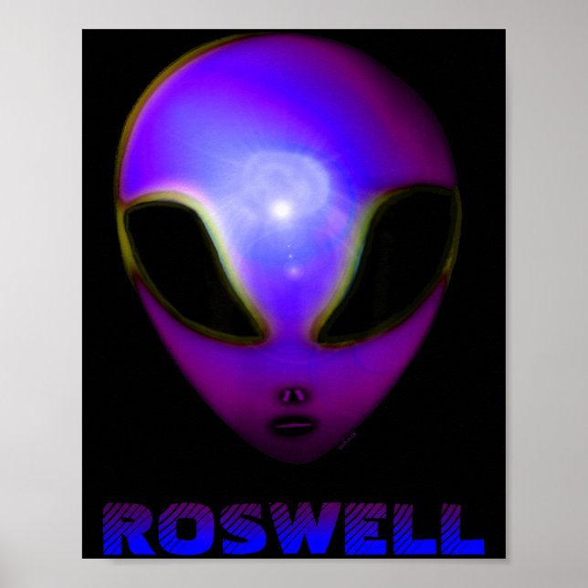 Roswell New Mexico Alien  Poster (Front)