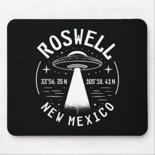 Roswell New Mexico Alien Ufo Area 51 Mouse Mat