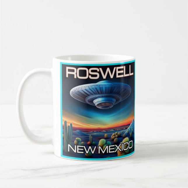Roswell New Mexico Coffee Mug  (Left)