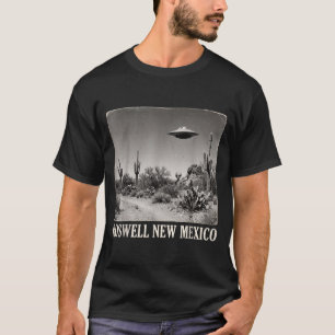 Roswell New Mexico Desert Ufo Alien Vintage T-Shirt