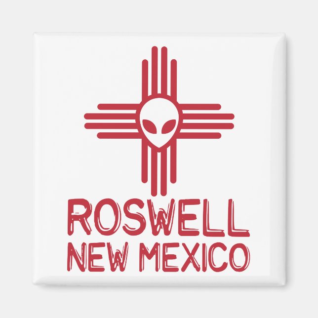 Roswell New Mexico Magnet (Front)