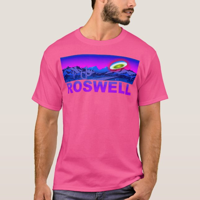 Roswell New Mexico Ufos T-Shirt (Front)