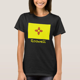 Roswell New Mexico USA Flag Souvenir T-Shirt