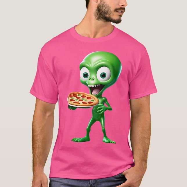 Roswell Pizza T-Shirt (Front)