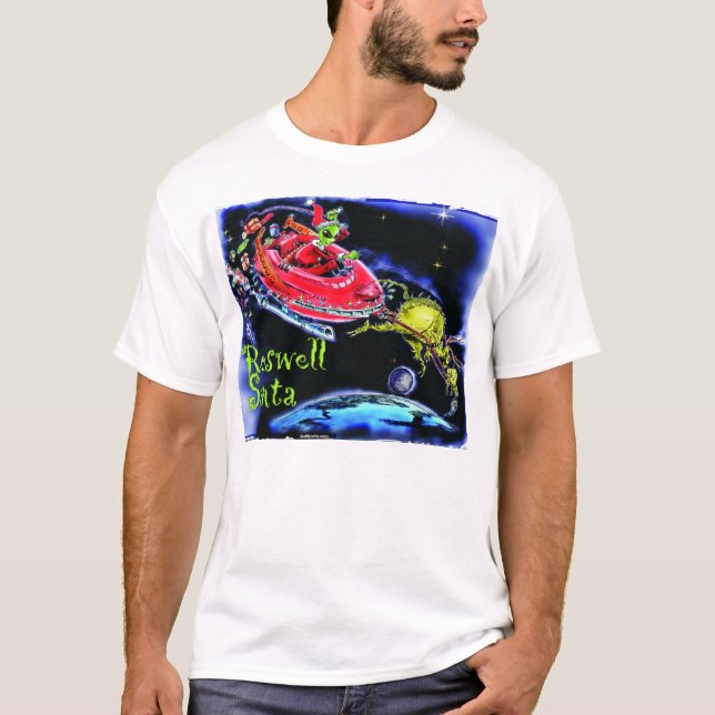 Roswell Santa T-Shirt (Front)