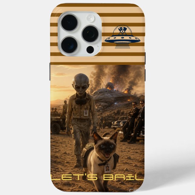 Roswell UFO Case-Mate iPhone Case (Back)