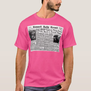 Roswell Ufo Crash News - July 81947 T-Shirt