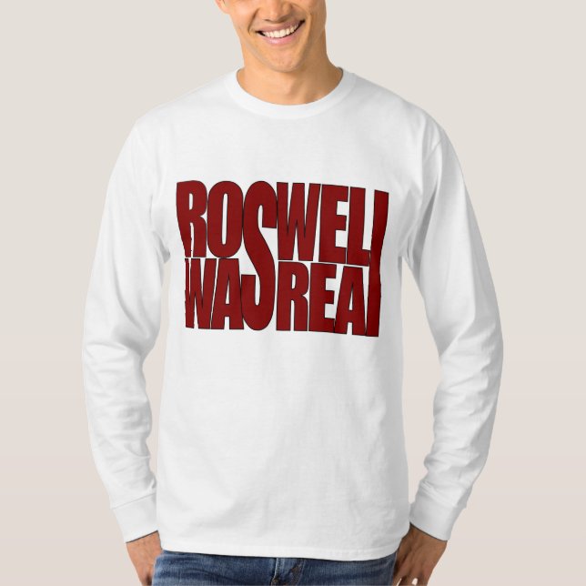 Roswell UFO crash T-Shirt (Front)