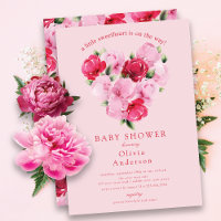 Rosy Blooms Sweetheart Baby Shower 