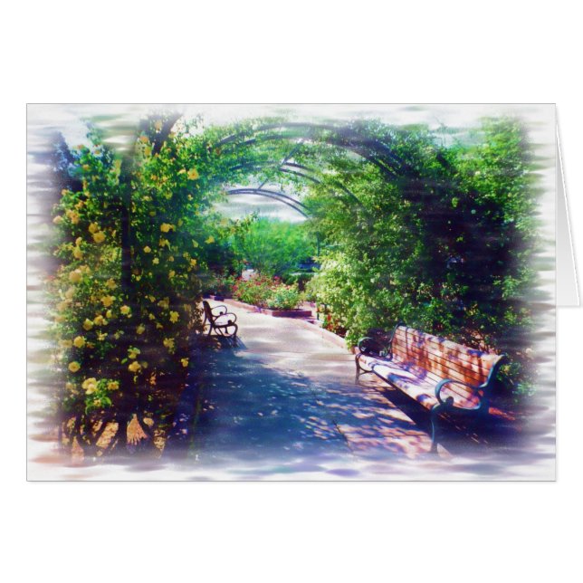 Rosy Bower card (Front Horizontal)