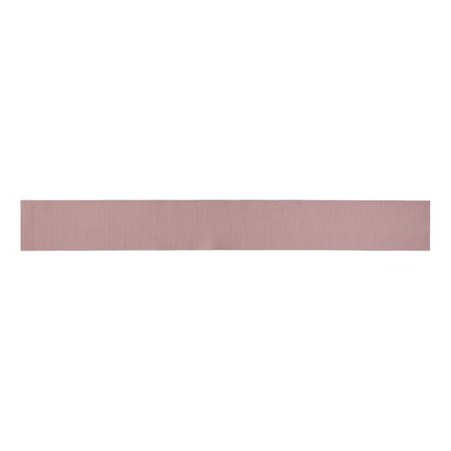 Rosy Brown Solid Colour Grosgrain Ribbon (Front)