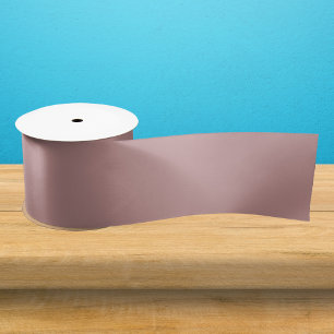 Rosy Brown Solid Colour Satin Ribbon