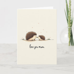 Rosy Cheeked Mums Love Card