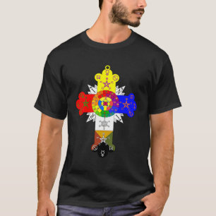 Rosy Cross Hermetic Order Of The Golden Dawn Occul T-Shirt