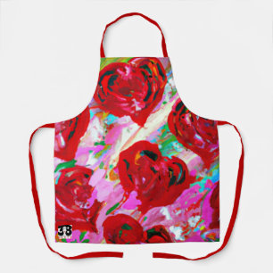 Rosy Hearts Apron