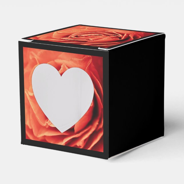 rosy living favour box (Front Side)