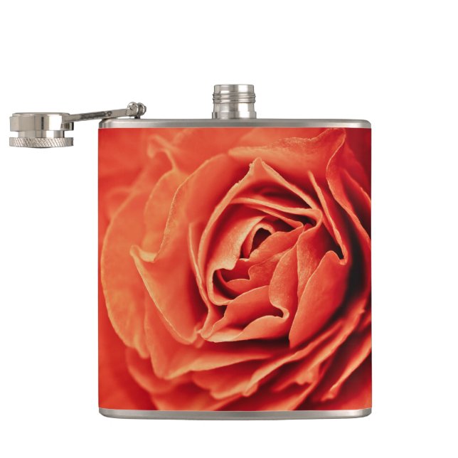 rosy living hip flask (Opened)