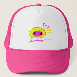 Rosy Maple Moth Cute Mochi Funny Animal Mochi Trucker Hat