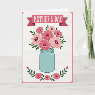 Rosy Mothers Day Card