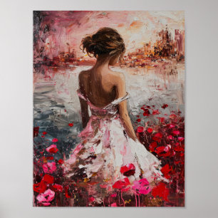 Rosy Reverie: Dawn's First Blush Poster