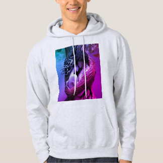 "Rosy Woods: Pink Woody-Loving Pair Hoodie" Hoodie
