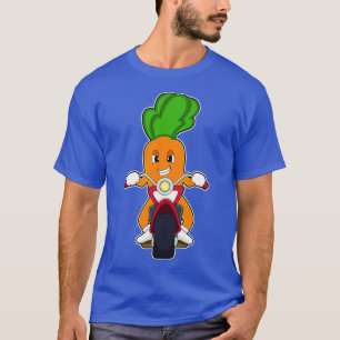 rot as Biker with Motorcycle T-Shirt