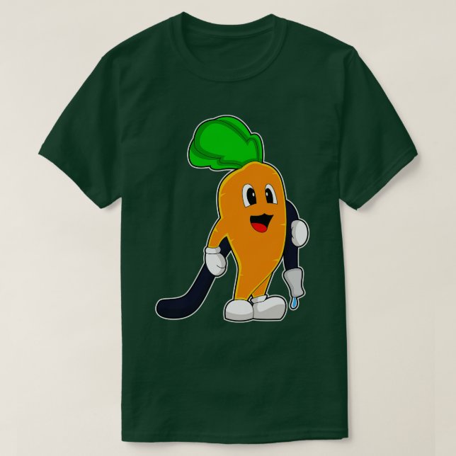 rot Firefighter Fire hose T-Shirt (Design Front)