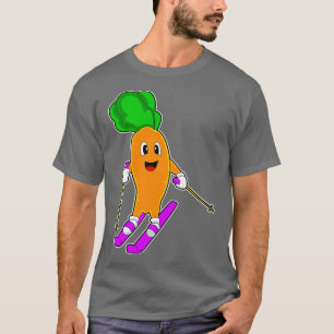 rot Skier Ski T-Shirt
