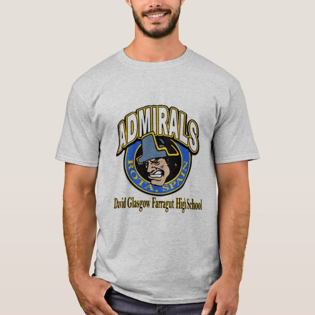 Rota Admirals t-shirt (Front)