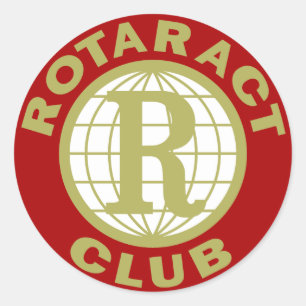 Rotaract Logo Classic Round Sticker