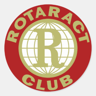 Rotaract Logo Classic Round Sticker