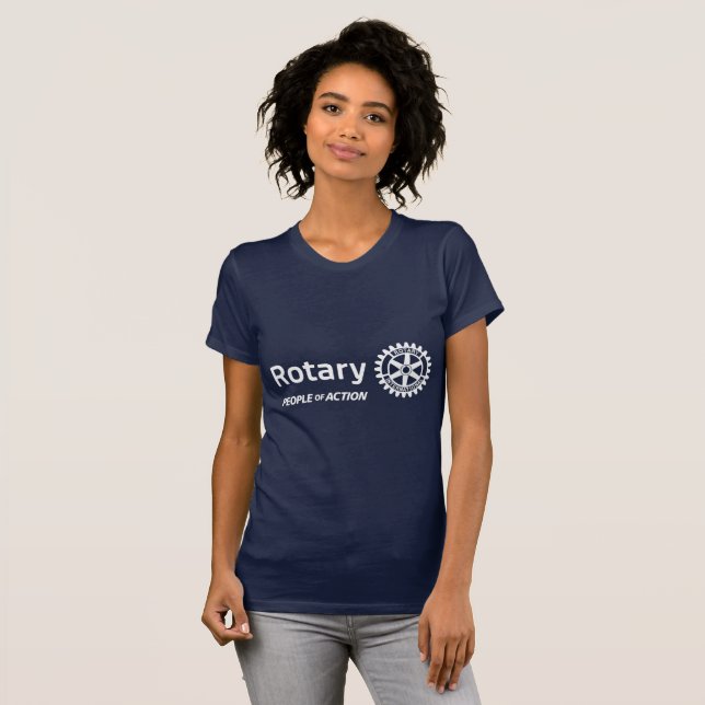 Rotarians at Work - Dark colours T-Shirt (Front Full)