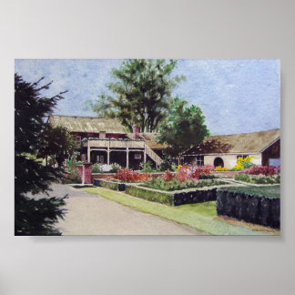 Rotary Gardens in Janesville Wisconsin- poster