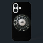 Rotary Phone Dial iPhone 16 Case<br><div class="desc">Photograph of a black rotary phone dial. Copyright 2014 by Margaret E. Cmelik.</div>