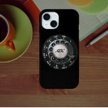 Rotary Phone Dial iPhone 15 Case<br><div class="desc">Photograph of a black rotary phone dial. Copyright 2014 by Margaret E. Cmelik.</div>