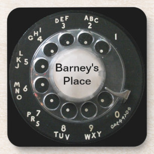 Rotary Phone Dial Coasters