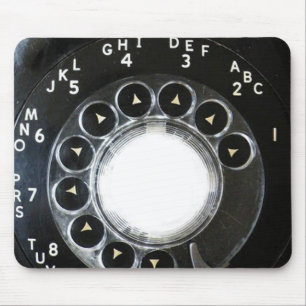 Rotary Phone Mouse Mat