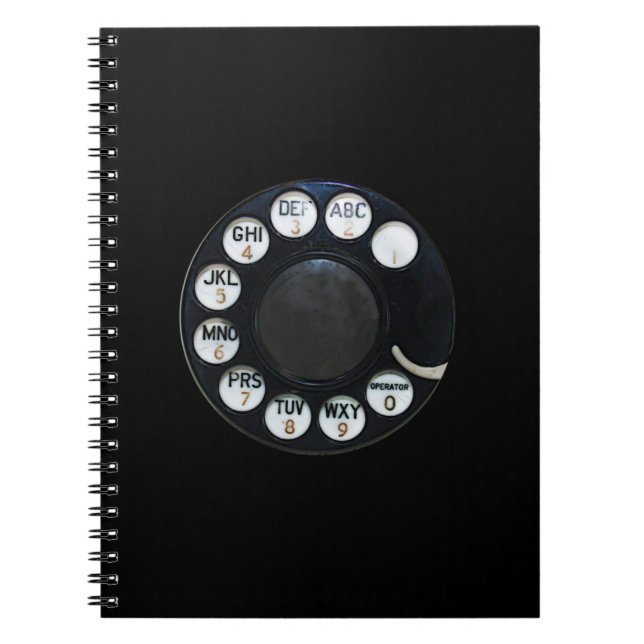 Rotary Phone Notebook (Front)