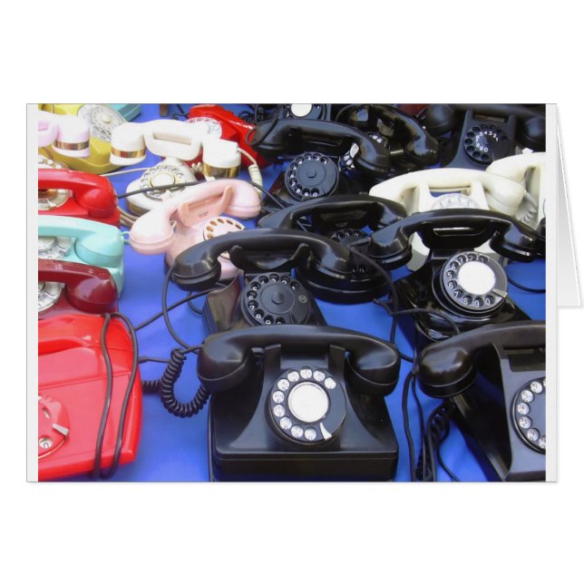 Rotary Telephone (Front Horizontal)