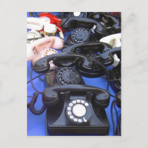 Rotary Telephone Postcard